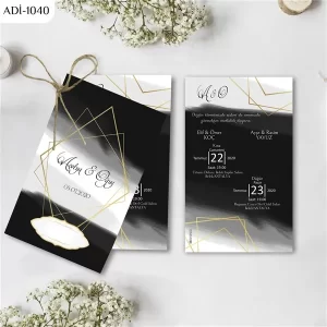İKİZ DAVETİYELER ADİ - 1040