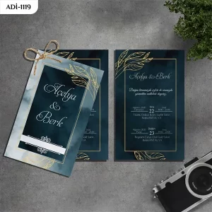 İKİZ DAVETİYELER ADİ - 1119