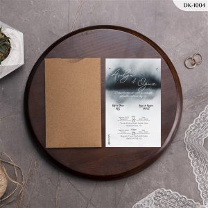DİK KRAFT ZARFLI DAVETİYELER DK - 1004
