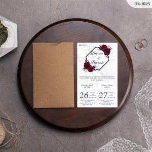 DİK KRAFT ZARFLI DAVETİYELER DK - 1023