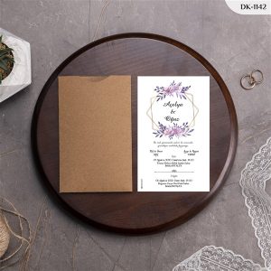DİK KRAFT ZARFLI DAVETİYELER DK - 1142