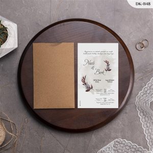 DİK KRAFT ZARFLI DAVETİYELER DK - 1148