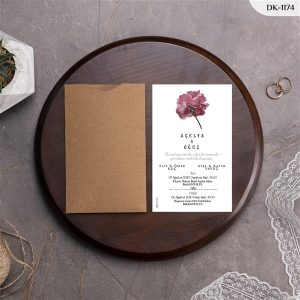 DİK KRAFT ZARFLI DAVETİYELER DK - 1174