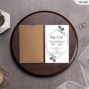 DİK KRAFT ZARFLI DAVETİYELER DK - 1218