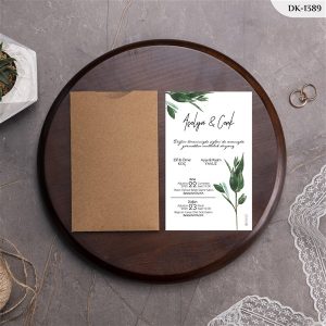 DİK KRAFT ZARFLI DAVETİYELER DK - 1389