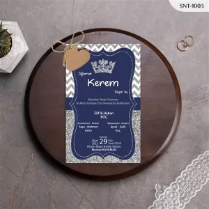 SÜNNET DAVETİYESİ SNT - 1003